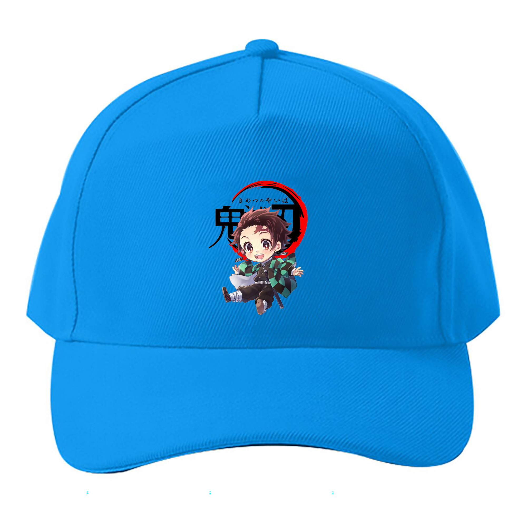 （画像用） 鬼滅の刃 竈門 炭治郎／かまど たんじろう Kamado Tanjirou ベースボールキャップ 綿100％ 男女兼用 帽子 スポーツ